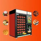 Koin Dioperasikan Kue Pizza Mesin Penjual Otomatis Salad Sayuran Buah Segar Makanan Mesin Penjual Otomatis Untuk Dijual