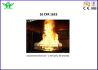 CFR1633 Kasur Peralatan Pengujian Flamabilitas Untuk Api Terbuka