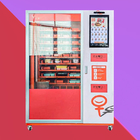 Mesin Penjual Makanan Cepat Saji Makanan Ringan Seluler Nyaman Dengan Stiker Khusus