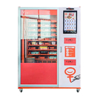 Freezing Glass Food Sandwich Toast Vending Machine Stasiun Pengisian Besar