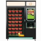 Koin Dioperasikan Kue Pizza Mesin Penjual Otomatis Salad Sayuran Buah Segar Makanan Mesin Penjual Otomatis Untuk Dijual