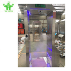 Indoor Hand Disinfection Tunnel Gate Untuk Deteksi Suhu Tubuh Dan Sistem Alarm
