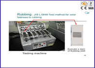 JIS Color Fastness Rubbing Tester Digunakan Dalam Mewarnai Tahan Luntur Warna Untuk Menggosok Uji