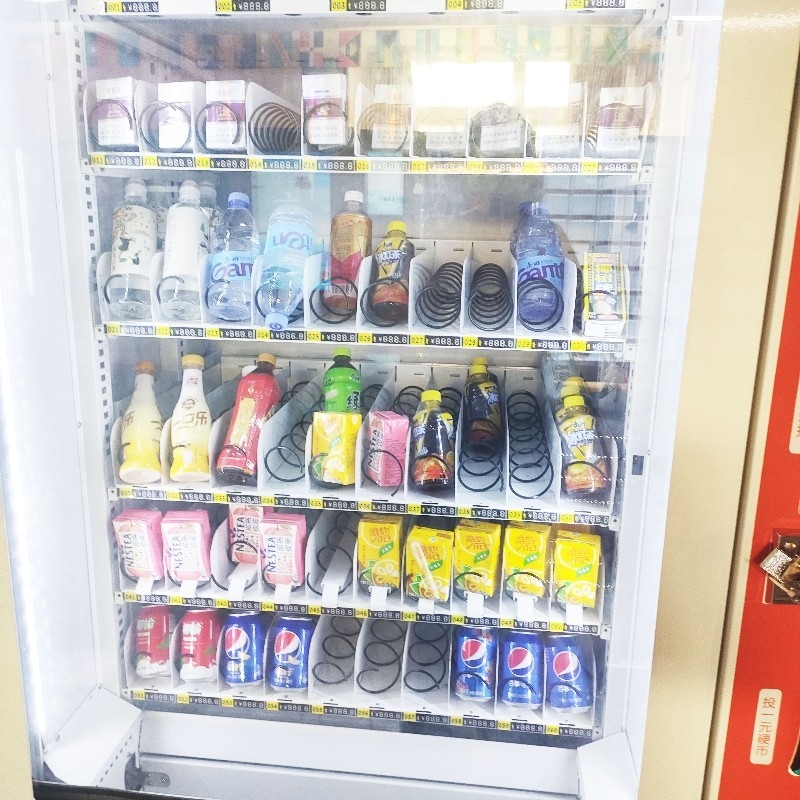 Mesin Kekuatan Tinggi Mesin Penjual Makanan Kelas Atas Mesin Penjual Warna
