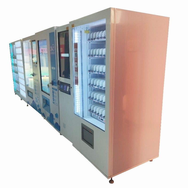 Mesin Tercinta Mesin Vending Makan Berkecepatan Tinggi Mesin Vending Warna Campuran
