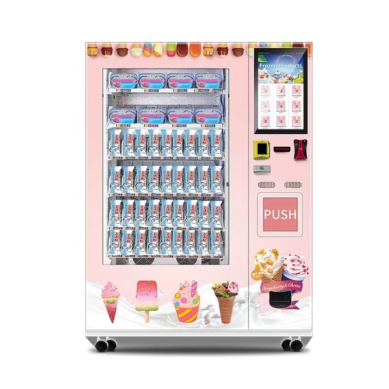 Mesin Tercinta Mesin Vending Makan Berkecepatan Tinggi Mesin Vending Warna Campuran