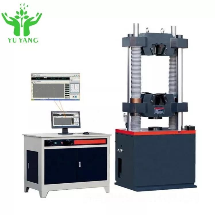 50kN 100kN 200kN UTM Universal Tensile Testing Machine Bahan-bahan Mekanis Peralatan Uji Tensile Kabel