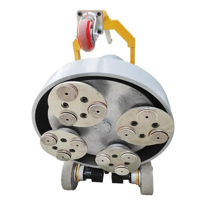 Mesin Penggiling Lantai Beton Berkinerja Tinggi 220V 320 Rpm Dengan 3 Piring Penggiling