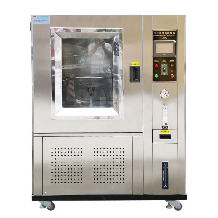 ± 0,5°C Seragam Suhu Dan 50mm Jarak Lubang Semprot Air Di IP Test Chamber