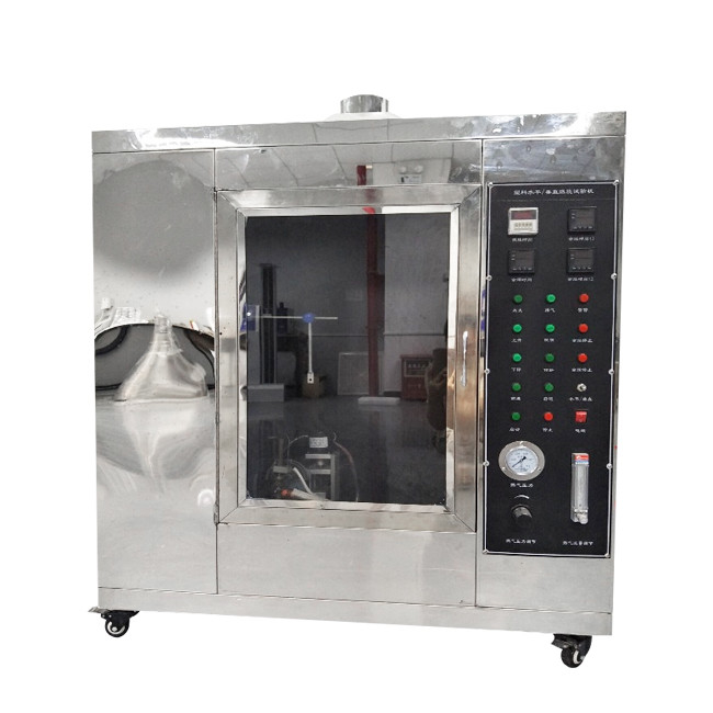 UL 94 ASTM D 635 Plastik Horizontal Flammability Tester Perlengkapan pengujian tingkat pembakaran