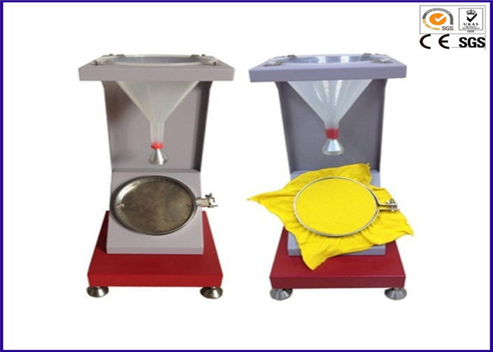 500ML Fabric Spray Rating Tester, ISO 4920 AATCC 22 Laboratorium Pengujian Mesin Tekstil