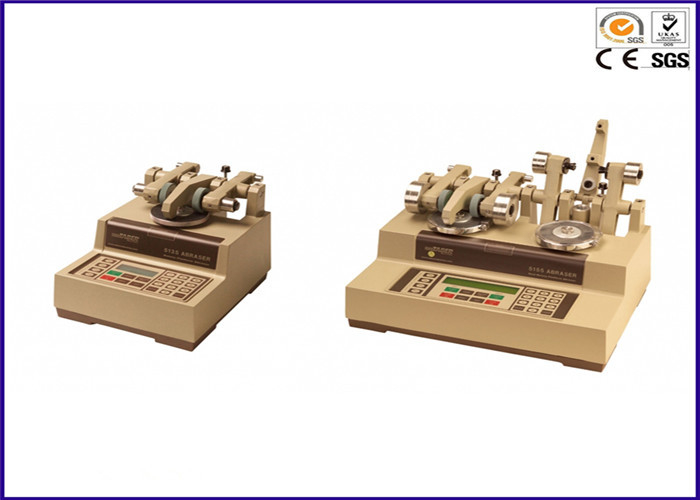 Peralatan Uji Abrasier Taber Abrasiat Secara Elektronik dengan LCD 3 Head atau 1 Head