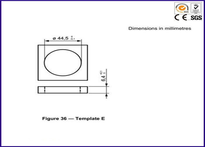 Bola Besi Stainless Steel Dan Suction Cups Uji Template E 16CFR 1510 ASTM F963