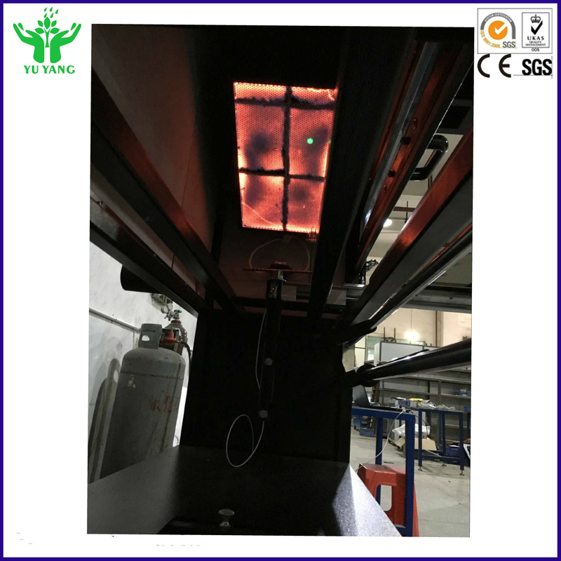 ISO 9239-1 ASTM E648 Fire Tester Radient Radiant Flux dengan Sumber Energi Panas Radiant