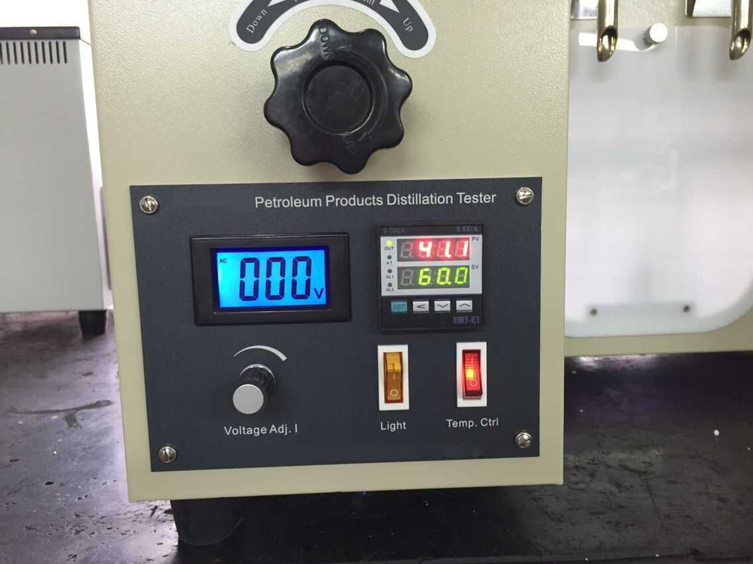 ASTM D86 Manual Jenis Distilasi Aparatur Peralatan Pengujian Minyak Bensin