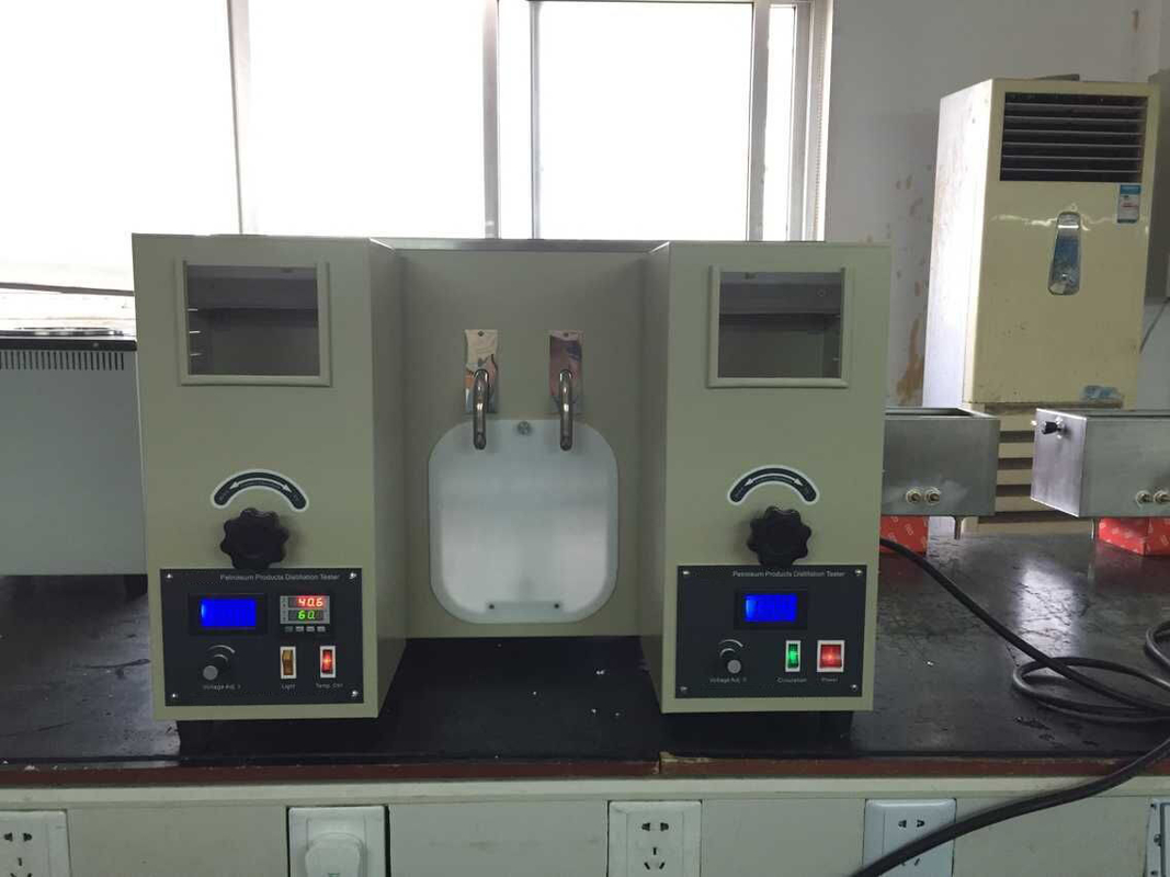 ASTM D86 Manual Jenis Distilasi Aparatur Peralatan Pengujian Minyak Bensin