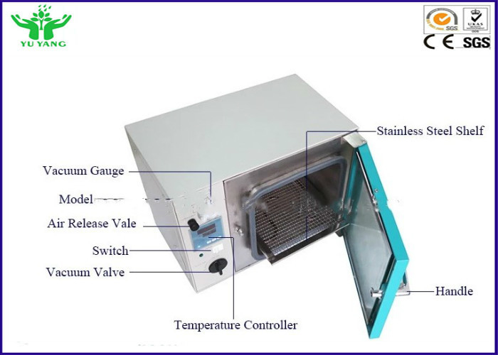Laboratorium Vacuum Drying Oven Suhu Tinggi Dengan Kontrol Layar Sentuh -0.1MPa