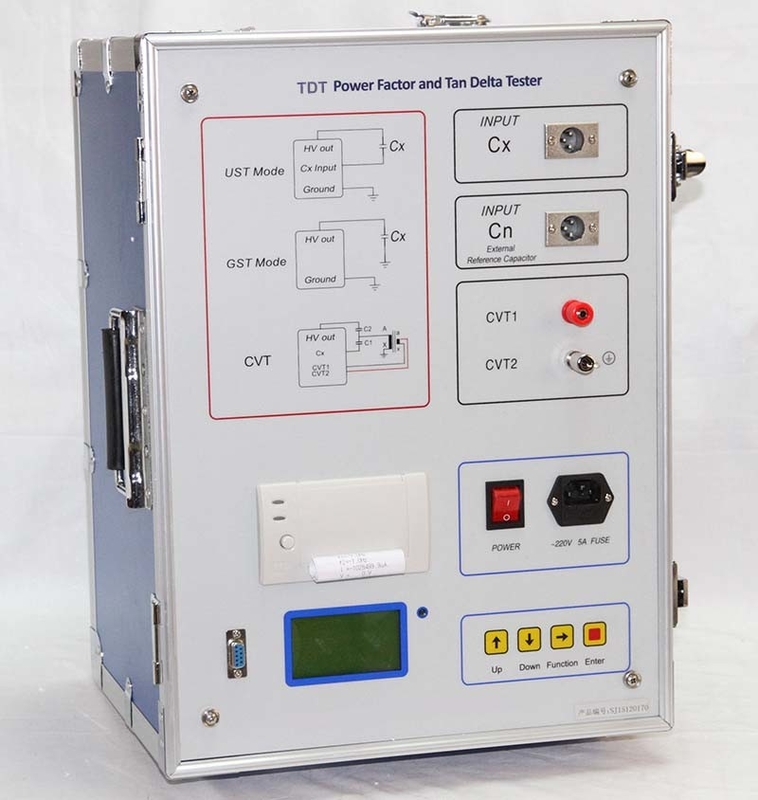 Safe Transformer Tangent Delta Power Factor Tester untuk Electrical Test Kit