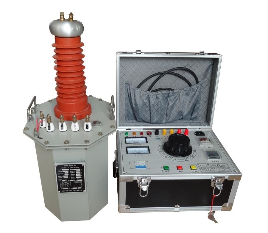 Uji Elektrik Manual Set AC DC Hipot Tester Tahanan Menahan Trafo Instrumen