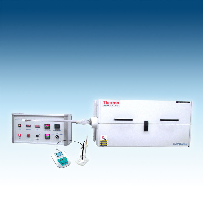 Alat Uji Pelepasan Korosi Gas Asam Halogen Standar Uji IEC 60754-1 & 2