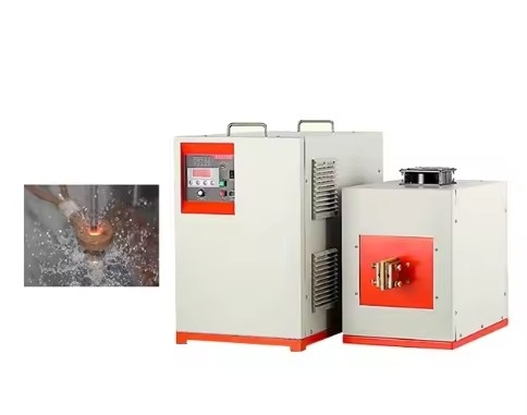 Induksi pengerasan dan tempering mesin untuk garis panduan rel dengan peningkatan kekerasan dan tahan aus