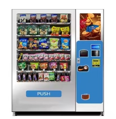 Mesin penjual otomatis yang nyaman dan otomatis untuk Station Shopping Mall Hotel Subway
