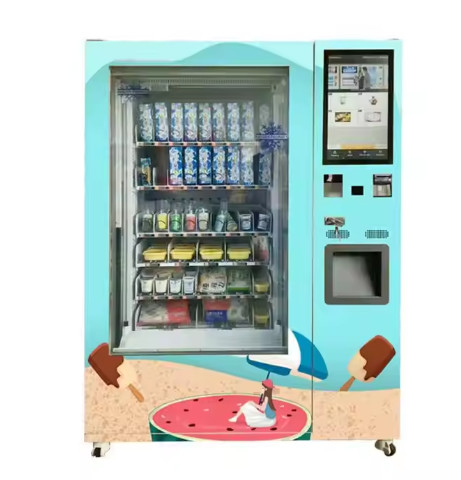 Mesin Penjual otomatis All-in-one berkapasitas tinggi Jual 30+ Barang Ideal untuk mal