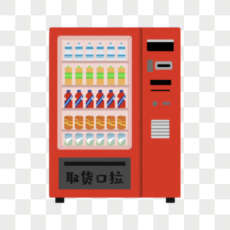 Sistem pendinginan penyerapan otomatis Makanan cepat saji Sarapan Makan siang Kotak mesin penjual otomatis Untuk kantor