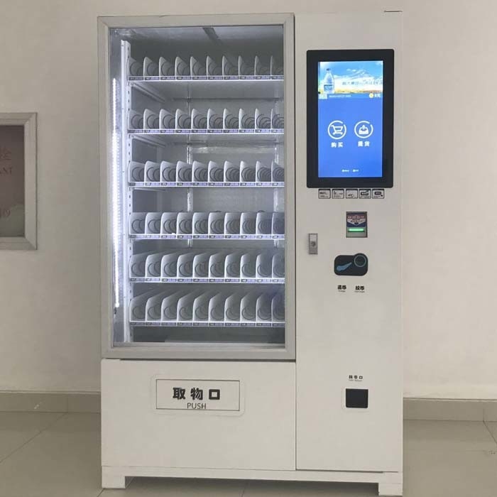 Mesin penjual otomatis untuk toko ritel kecil yang ideal untuk menjual makanan ringan dan minuman populer