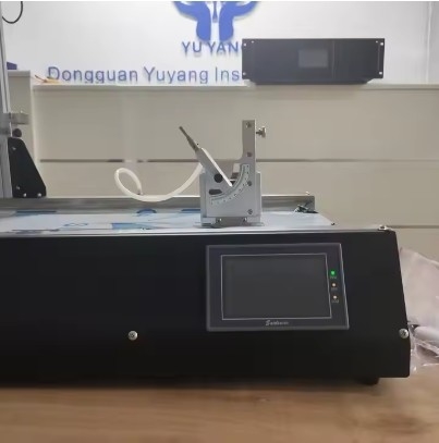Peralatan Pengujian Kemerdekaan untuk Bahan Tekstil dan Toy ISO 6941 ISO 6940 Fabric Flame Retardant Tester
