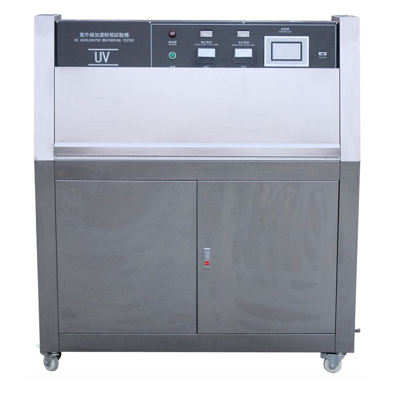 Penguji Pelapukan Penuaan Dipercepat UV Desktop Simulasi Cahaya Ultraviolet Ruang Uji Penuaan Mesin Peralatan Lab Langsung