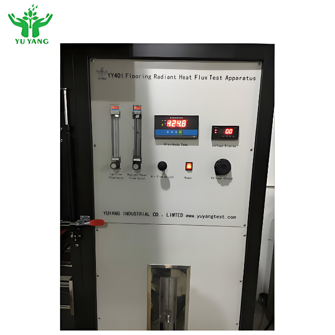 ISO 9239-1 ASTM E 648 Lantai Radiant Panas Flux Uji Mesin Penguji