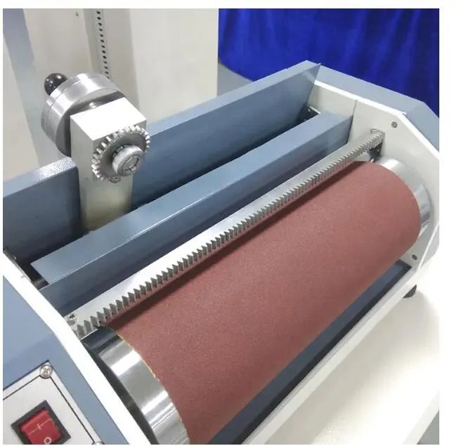 Mesin Uji Abrasi DIN ISO 4649 Instrumen Uji Tekstil yang Sesuai untuk Menghitung Hasil