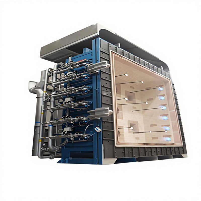 Tungku Uji Ketahanan Api Vertikal Material dan Struktur Bangunan ISO 834 BS 476 Bagian 20&22