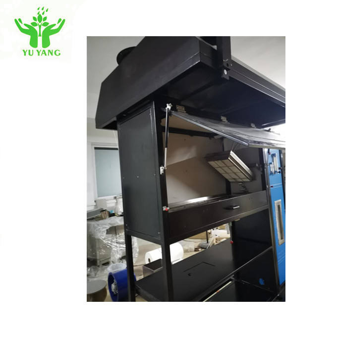 Alat Uji Fluks Panas Radiasi Lantai Sesuai ISO 9239-1 ASTM E 846 dengan Ketinggian Nyala Api yang Dapat Disesuaikan 60-120mm dan Pengukuran Fluks Panas 0-15 Kw/m2