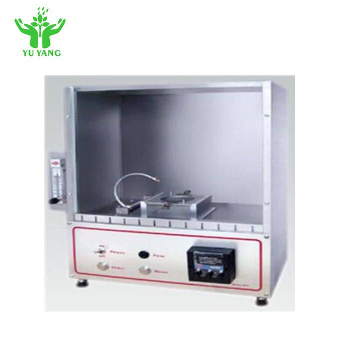 ASTM D4151 Penguji Flammability Selimut dengan Sampel 70mmx70mm dan 16mm Flame Length Fire Testing Equipment
