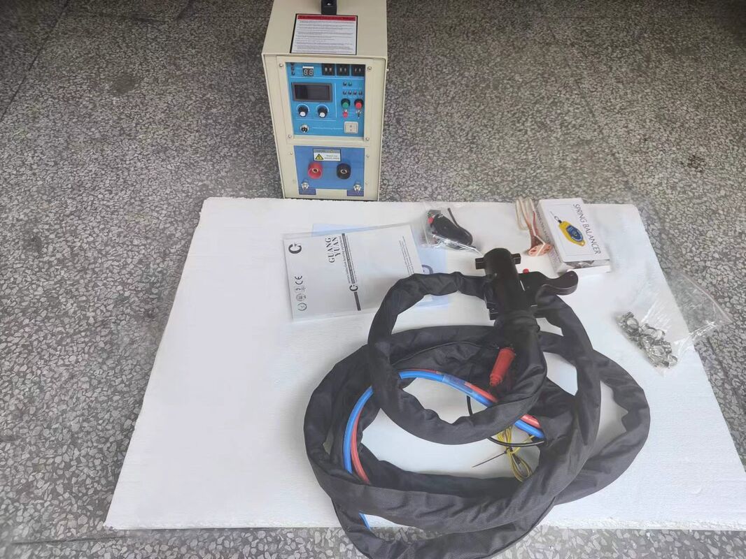 Touchscreen Frekuensi Induksi Pemanasan Portable 200 Kw LGBT Wire Continuous Annealing Machine With Induction Heating Machine