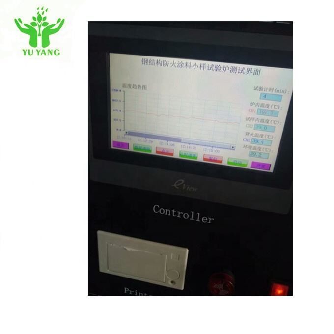 Peralatan pengujian tahan api lapisan stainless steel ISO 834-1 Sesuai dengan 180°C-220°C ± 2°C Alarm suhu