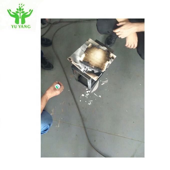Peralatan pengujian tahan api lapisan stainless steel ISO 834-1 Sesuai dengan 180°C-220°C ± 2°C Alarm suhu
