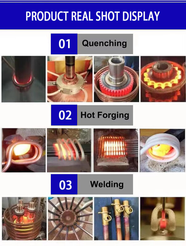 Mesin pemanas genggam Alat pengelasan Pengelasan Pengeboran Soldering Mesin pemanas induksi frekuensi tinggi