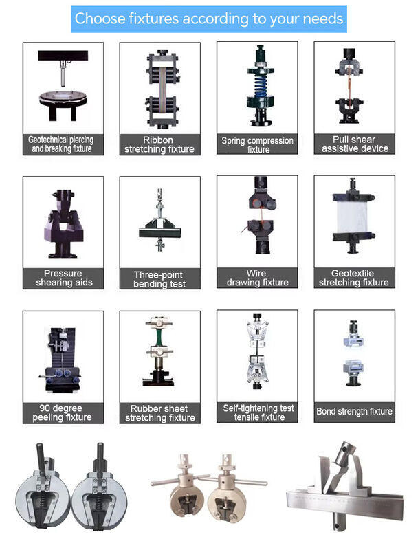 Laboratory Electronic Tensile Tester Universal Tension Test Equipment UTM Tensile Strength Test Machine