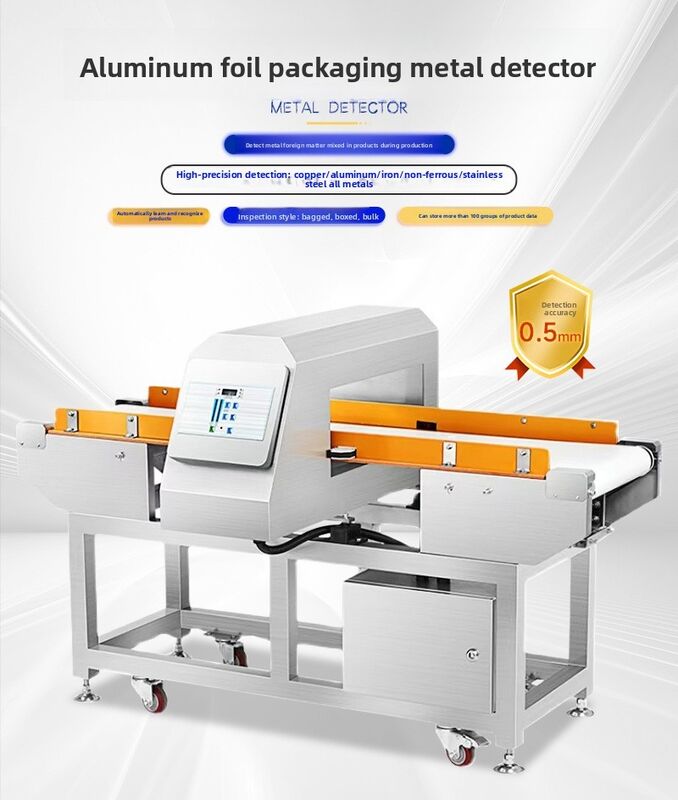Mesin Detektor Logam Industri Otomatis untuk Industri Pengolahan Makanan