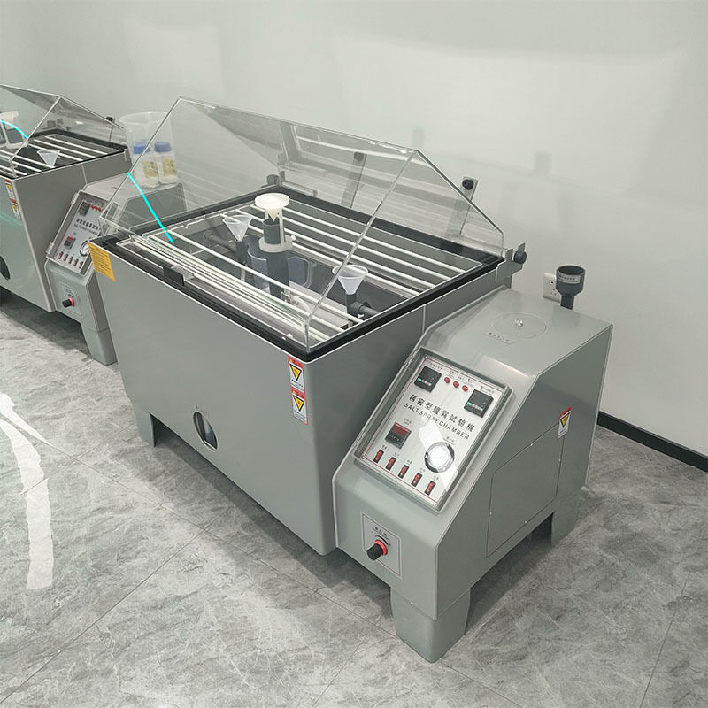ASTM Electronic Salt Spray Test Chamber Pengujian Otomatis Garansi 1 Tahun Penggunaan Lab Siklus Tugas Berkelanjutan