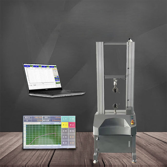 Single Column Tensile Testing Machine 1kN 2kN 5kN for Rubber Plastic Film Wire Peel Strength