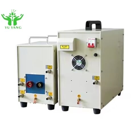 YUYANG PLC dikendalikan IGBT Induksi Pemanas 25kW 380V ramah lingkungan Efisiensi tinggi logam Annealing Quenching Brazing Forging