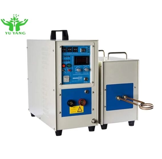 YUYANG PLC dikendalikan IGBT Induksi Pemanas 25kW 380V ramah lingkungan Efisiensi tinggi logam Annealing Quenching Brazing Forging