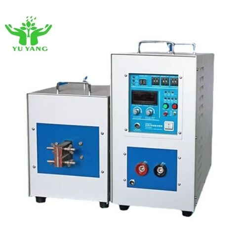 YUYANG PLC dikendalikan IGBT Induksi Pemanas 25kW 380V ramah lingkungan Efisiensi tinggi logam Annealing Quenching Brazing Forging