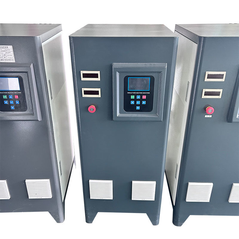 Pemanas induksi frekuensi tinggi profesional 100KW untuk pipa baja garis las longitudinal CE