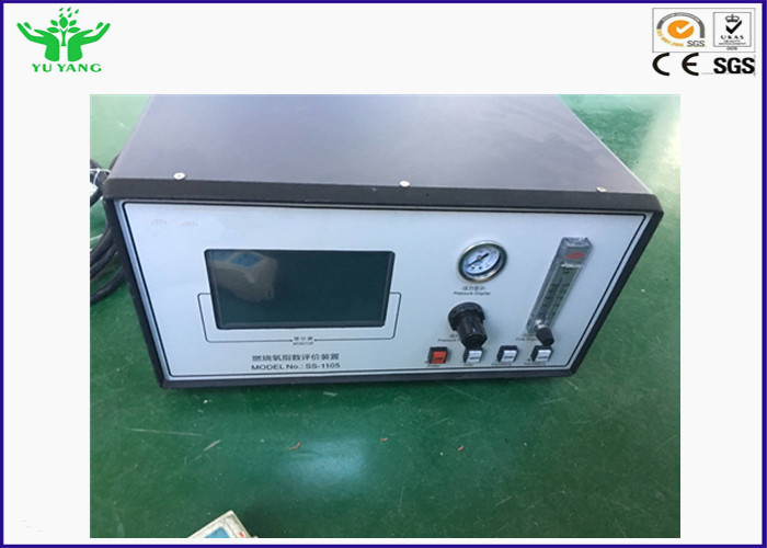 Peralatan Pengujian Indeks Oksigen Suhu Tinggi ISO 4589-3 AC 220V 50 / 60Hz 2A