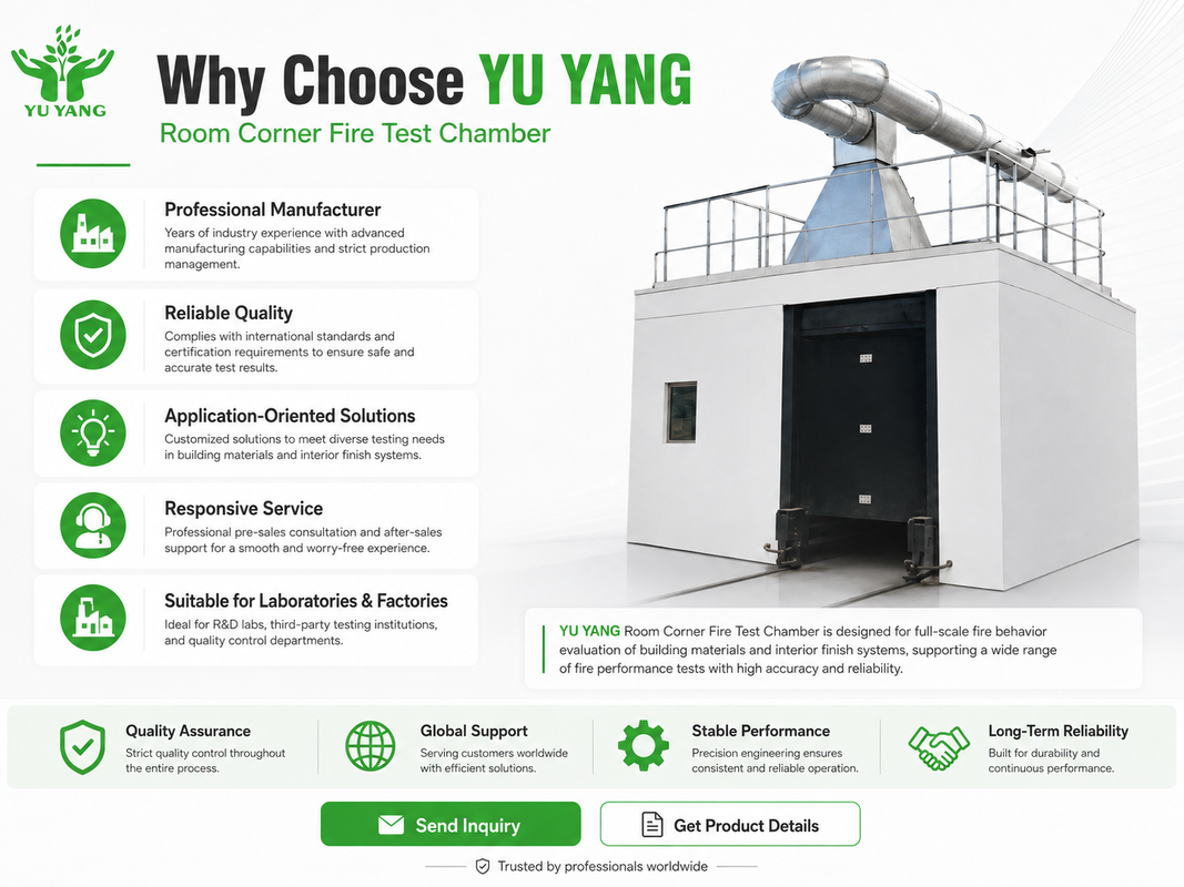 YYF005 Bahan dan Produk Bangunan Alat Uji Barang Bakar (SBI)